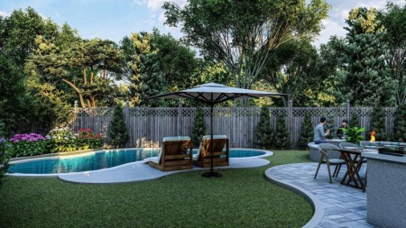 Pourquoi choisir une piscine semi-enterr&eacute;e pour votre ext&eacute;rieur ?